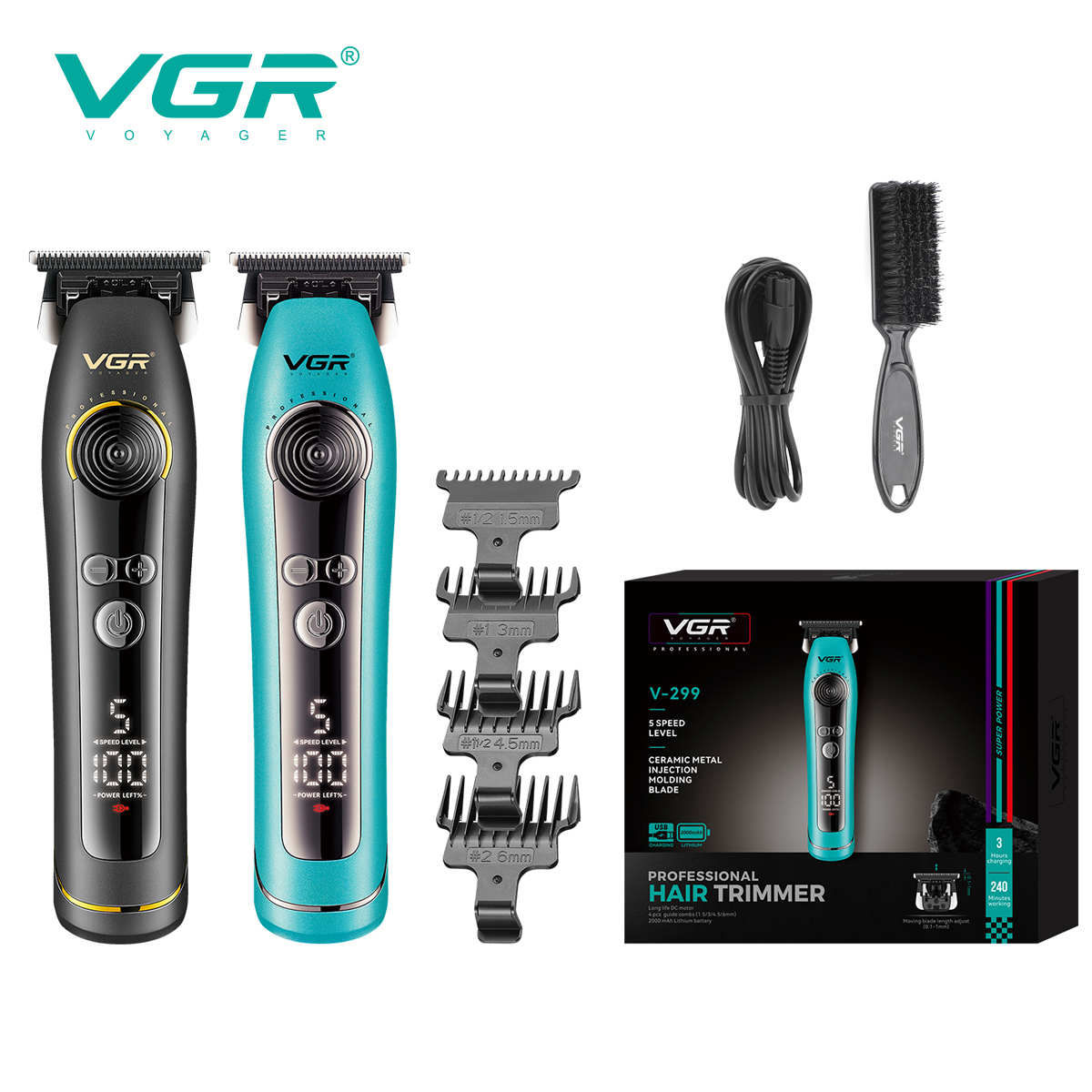 3D Printing Online - VGR electric hair clipper with 9000