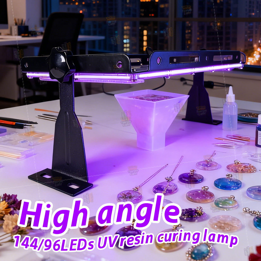 Resin Curing Station - High-Angle Stand UV Resin Curing Lamp,