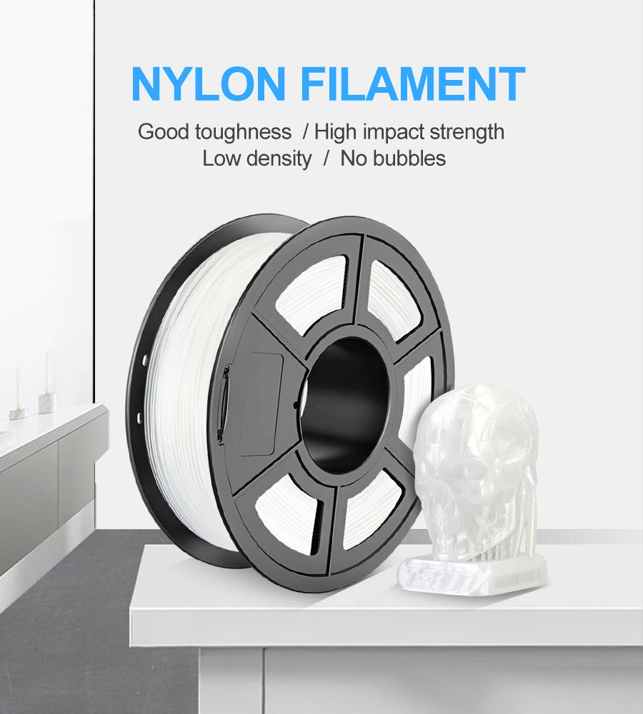 3D Printing Nylon Filament - PLA Nylon 3D Printer Filament High