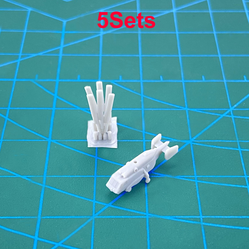 3D Printing Model - 5Sets Folded Wing Model Helicopter Ka-31