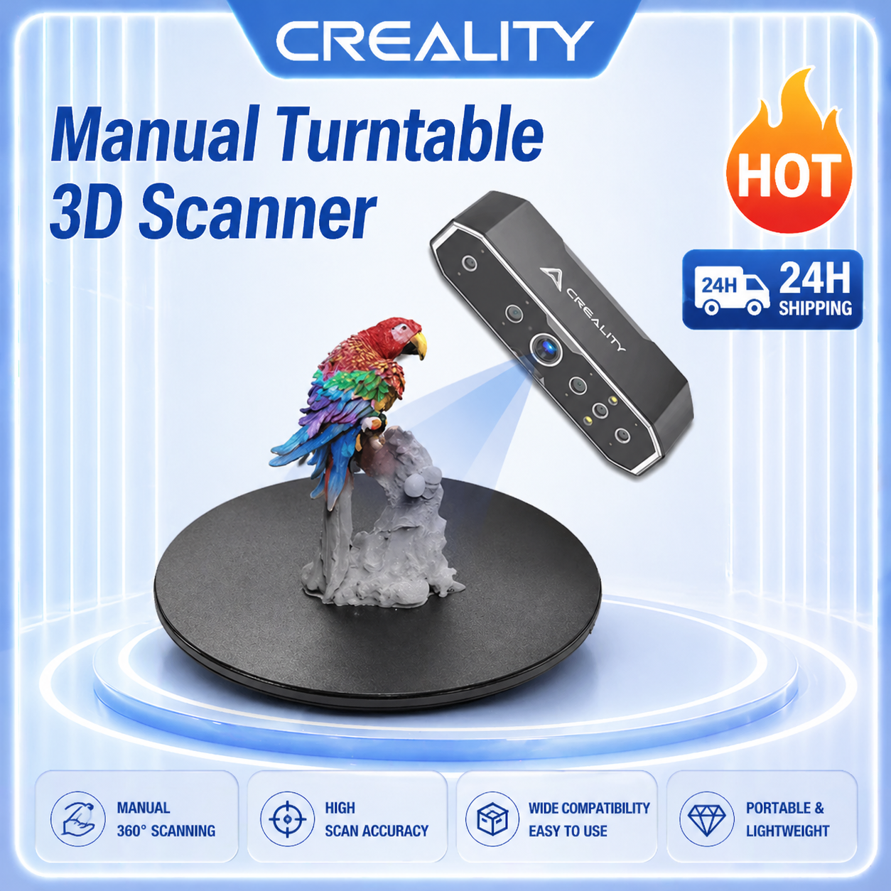 Creality Original 3D Scanner M - 3D Printing Online ulasan dan harga