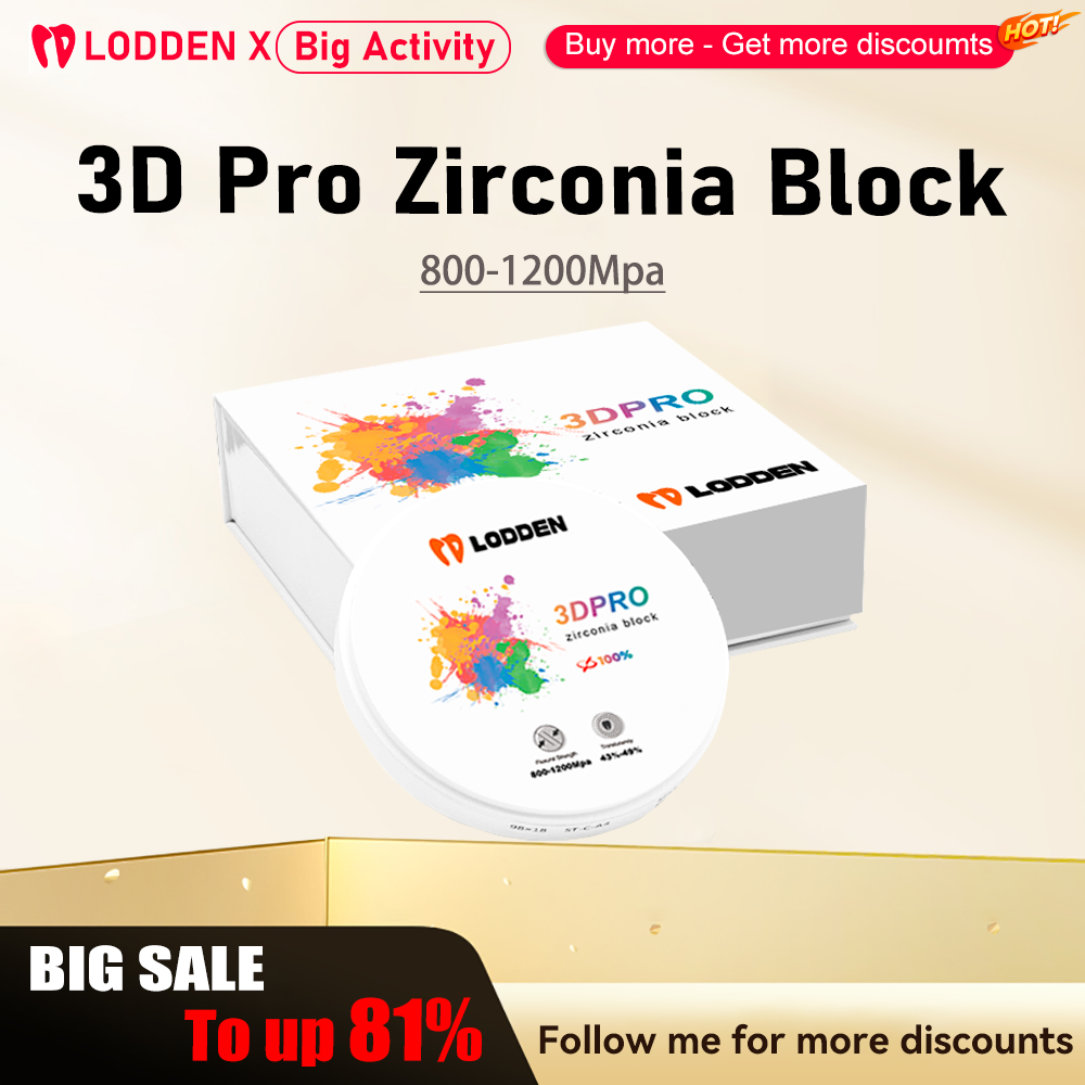 Dental  Zirconia Block 3D PRO  - 3D Printing Lego ulasan dan harga
