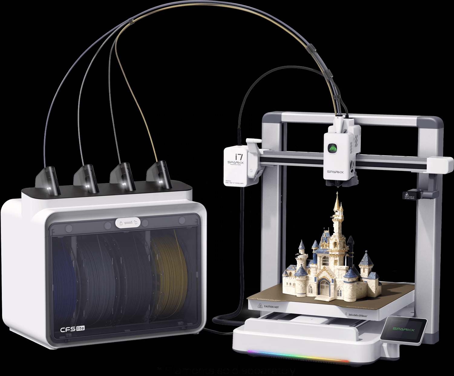 Creality SPARKX I7 Combo High- - 3D Printing Ai ulasan dan harga