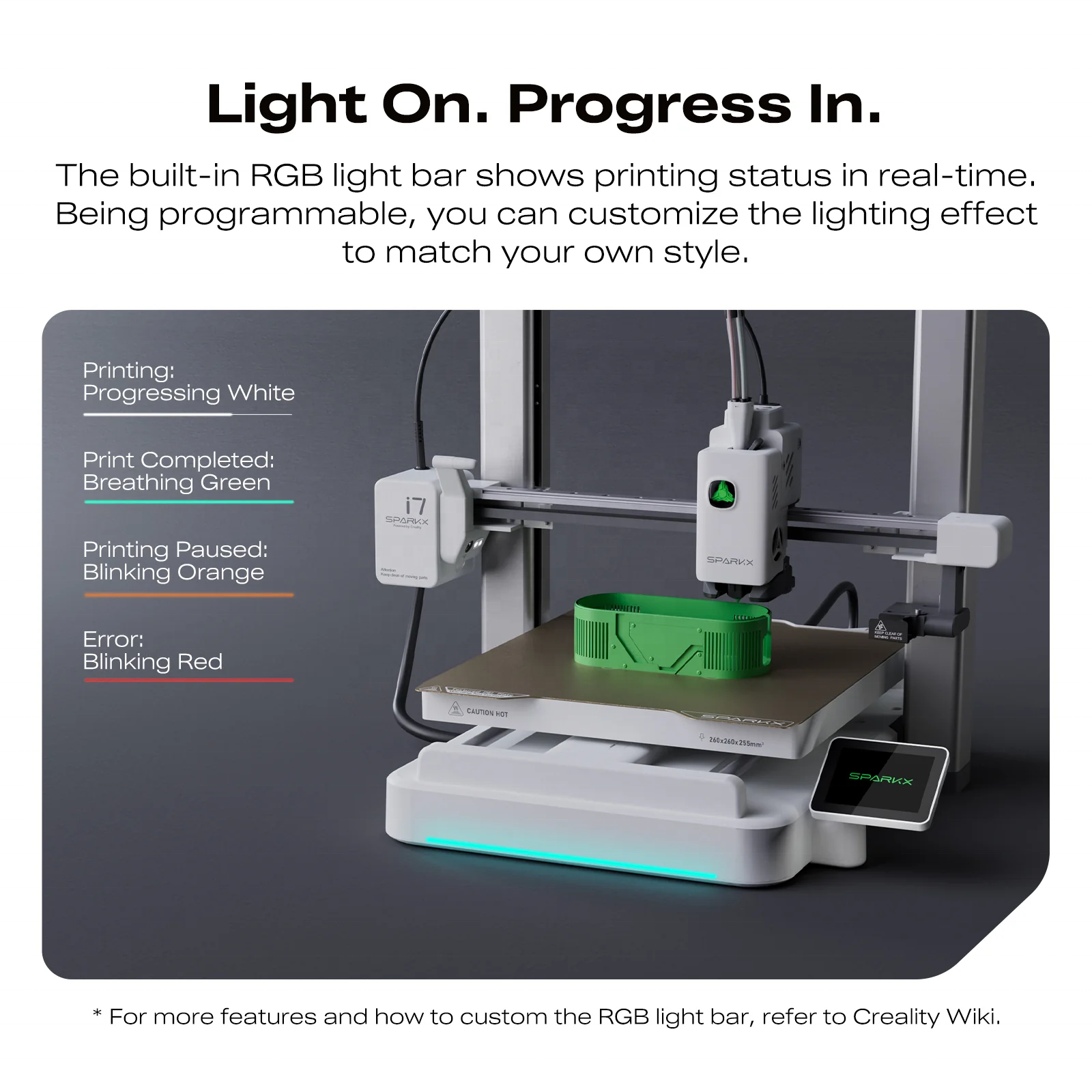 Creality SPARKX I7 Combo High- - 3D Printing Ai ulasan dan harga