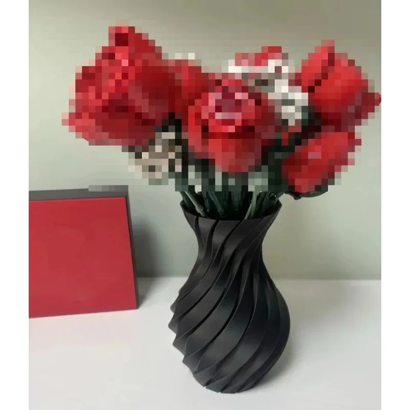 1pc Vase for Lego Bouquet Rose - 3D Printing Lego ulasan dan harga