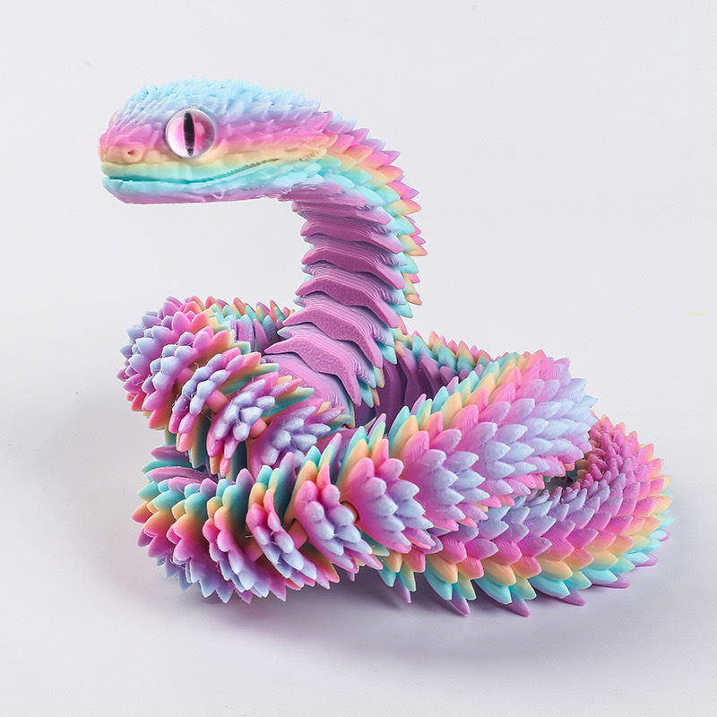 2026 New 3D Printed Snake Real - 3D Printing Model ulasan dan harga