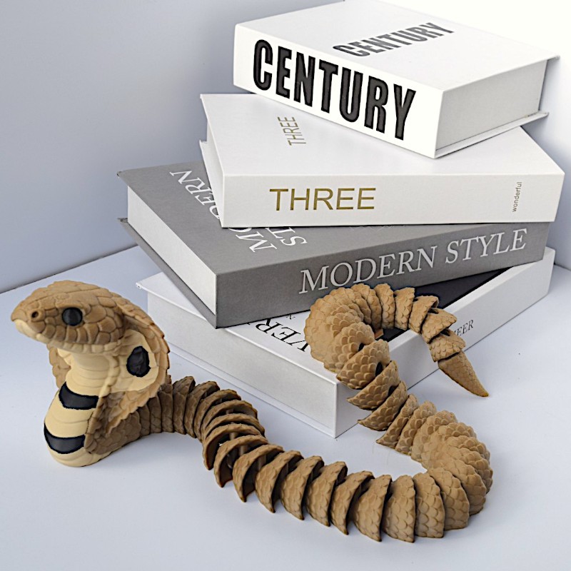 2026New[King Cobra Statue] 1pc - 3D Printing Construction ulasan dan harga