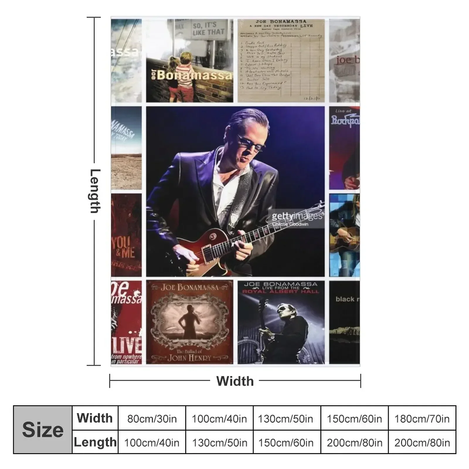 Ai joe bonamassa Quilt Blanket - 3D Printing Ai ulasan dan harga