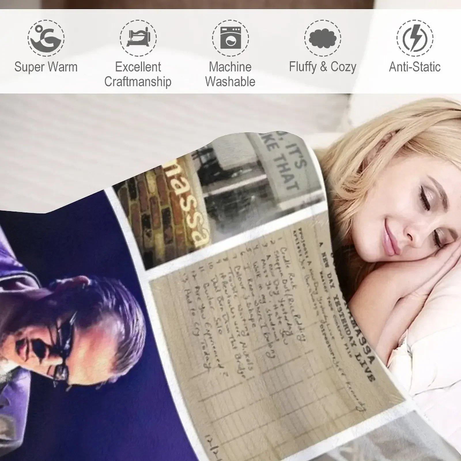 Ai joe bonamassa Quilt Blanket - 3D Printing Ai ulasan dan harga
