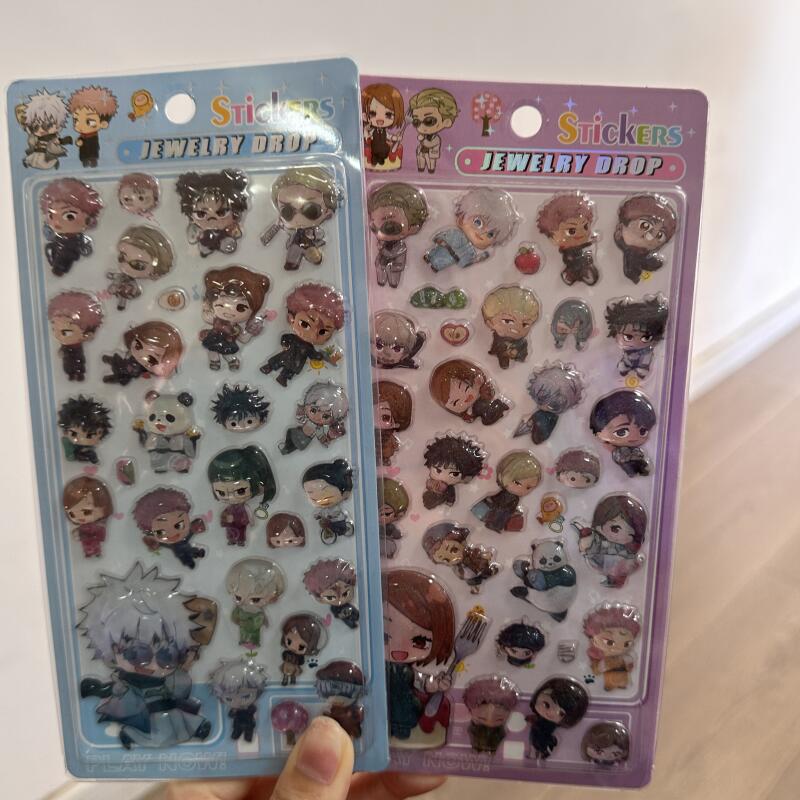 Cartoon 3D Relief Stickers Ani - 3D Printing Toys ulasan dan harga