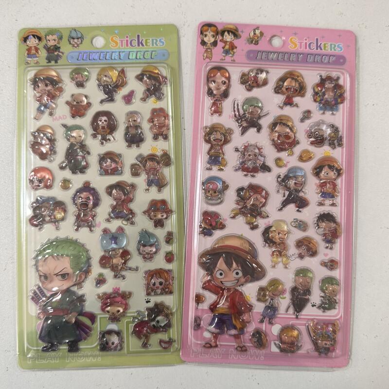 Cartoon 3D Relief Stickers Ani - 3D Printing Toys ulasan dan harga