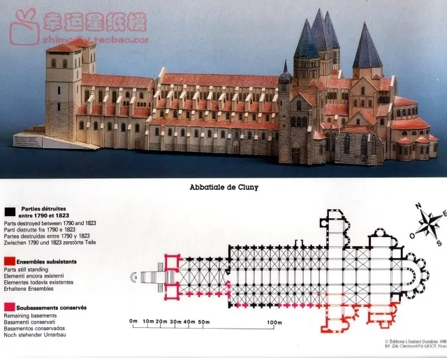 Clooney Monastery Building 3D  - 3D Printing Lego ulasan dan harga