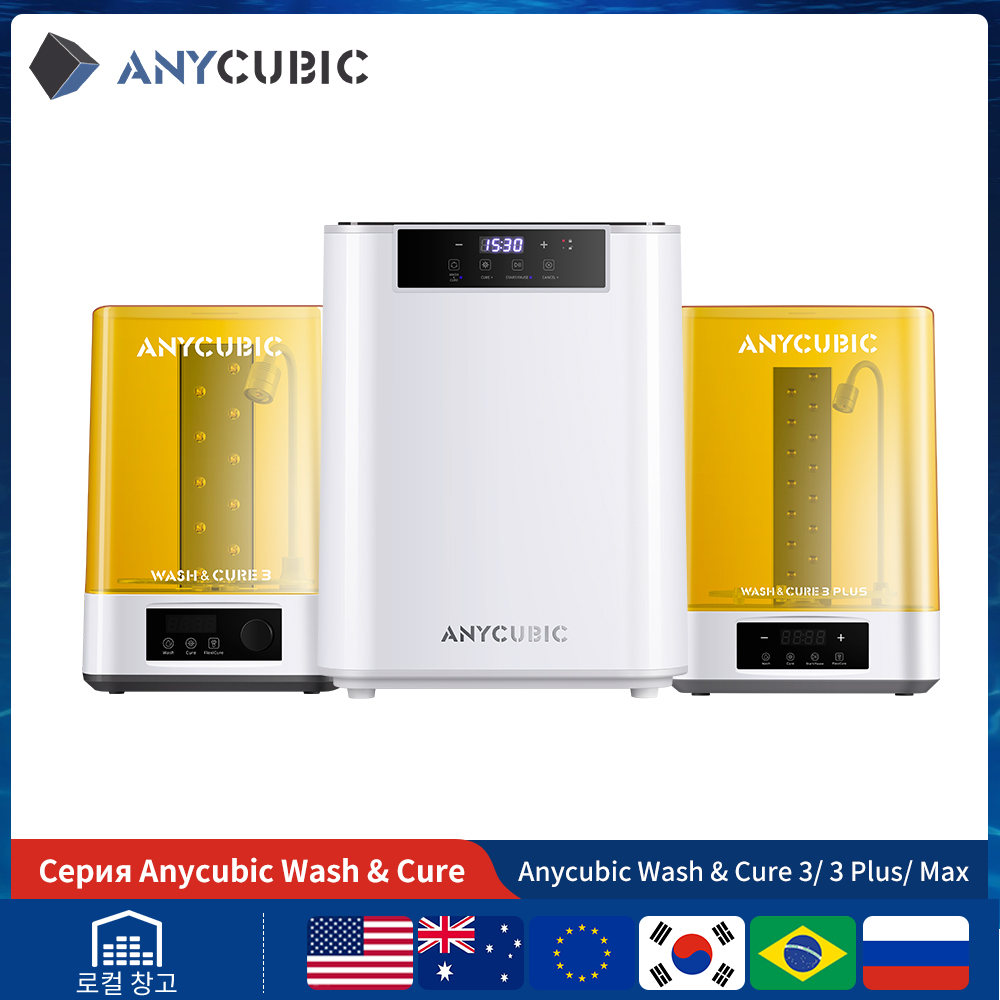 ANYCUBIC Wash & Cure 3/ 3 Plus - Resin Curing Station ulasan dan harga