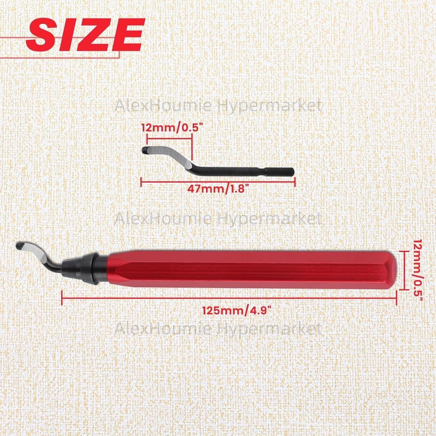 RB1000 Metal Handle Burr Debur - 3D Printing File ulasan dan harga
