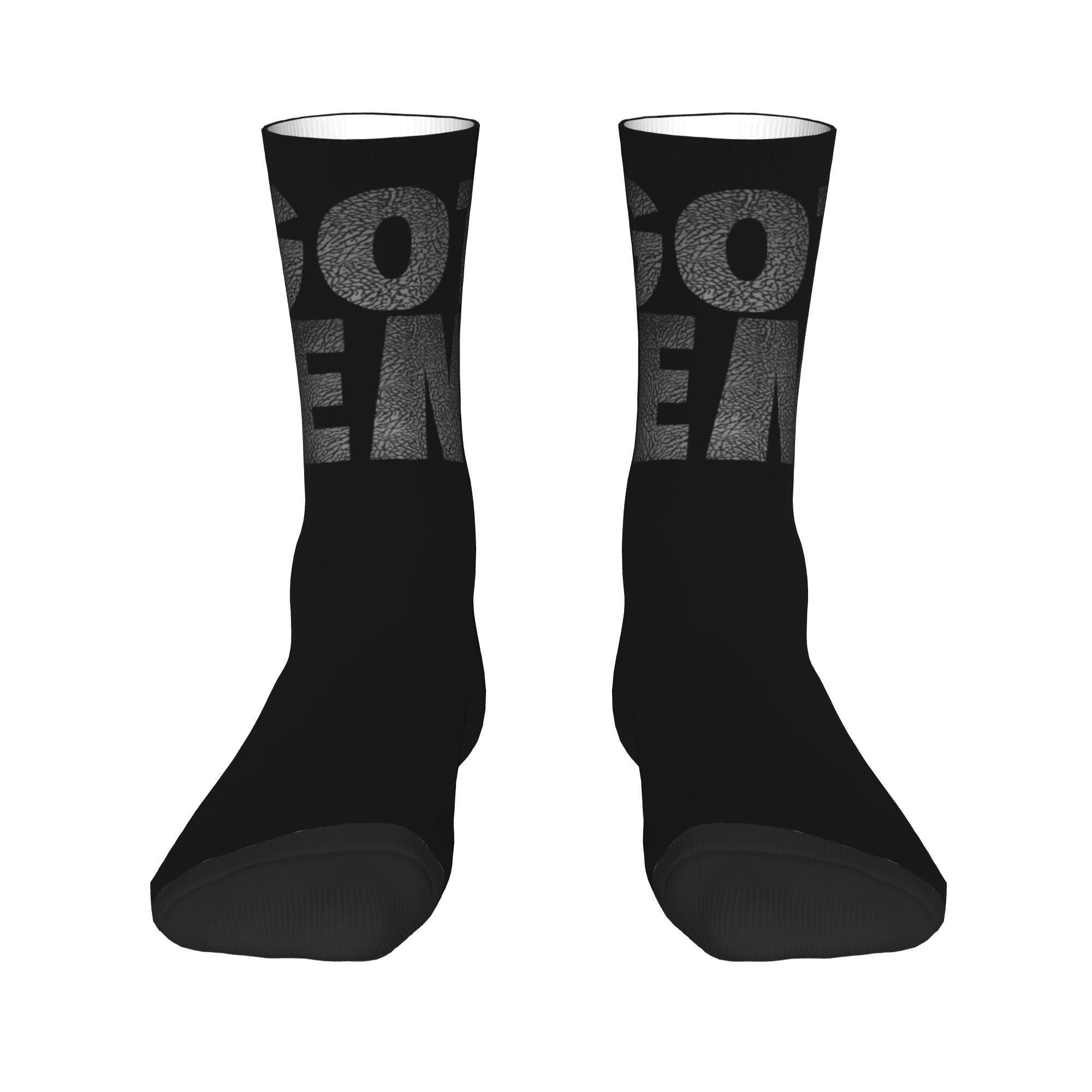 Custom Got Em Men's Crew Socks - 3D Printing Youtube ulasan dan harga