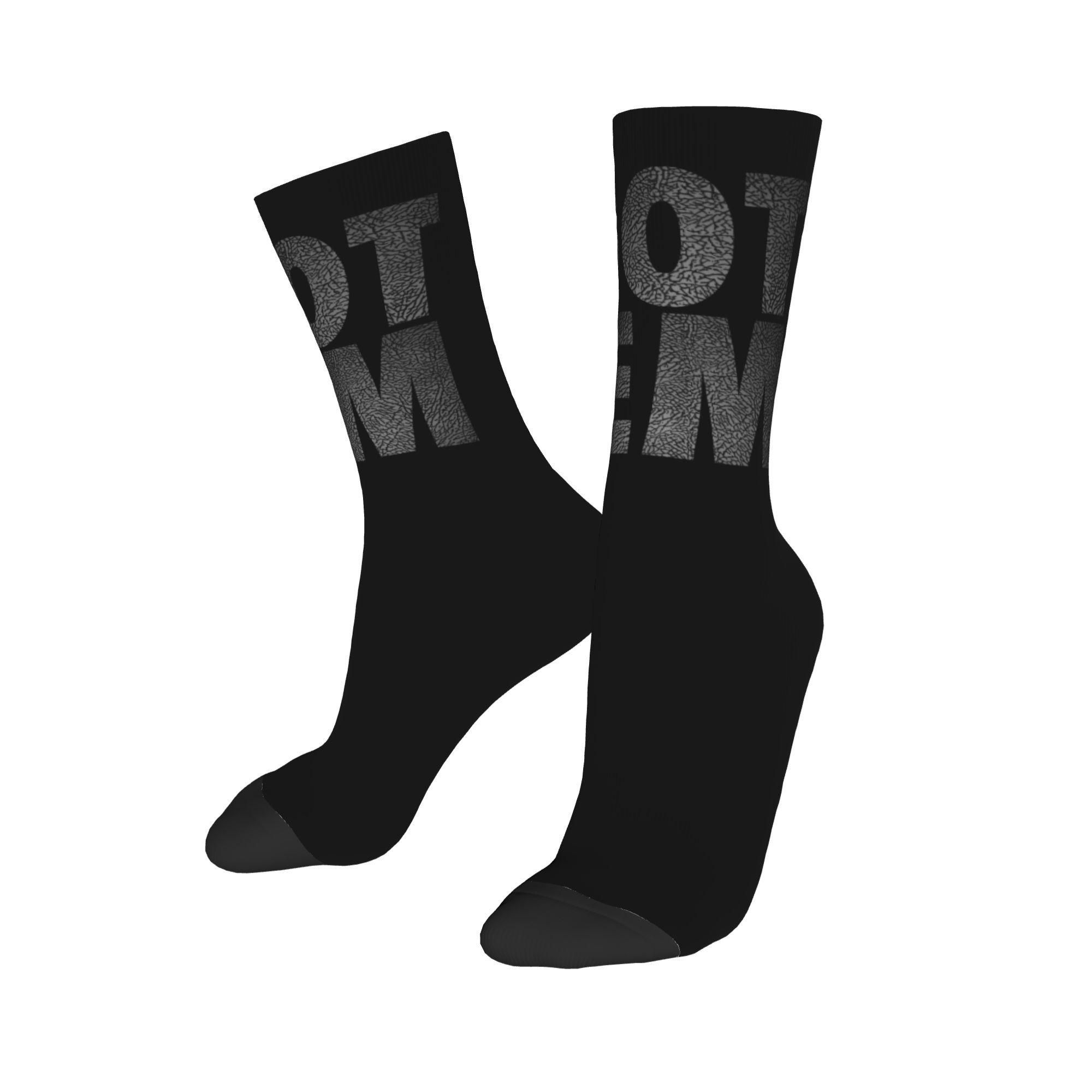 Custom Got Em Men's Crew Socks - 3D Printing Youtube ulasan dan harga