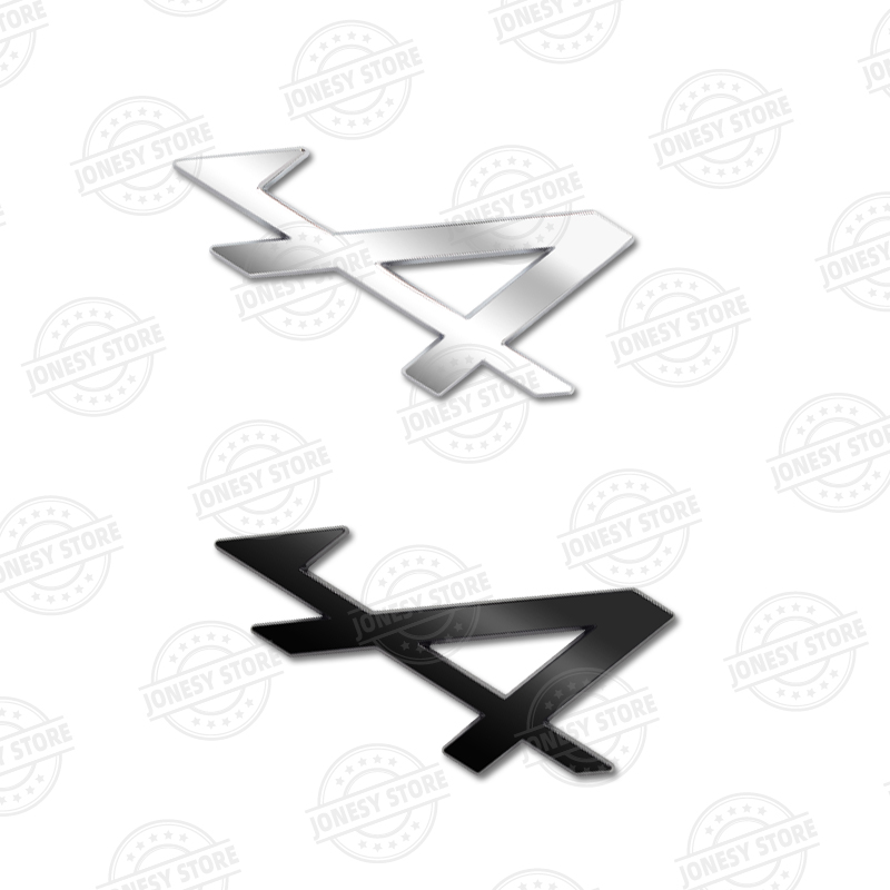 Auto Metal Alpine A Car Emblem - 3D Printing Online ulasan dan harga