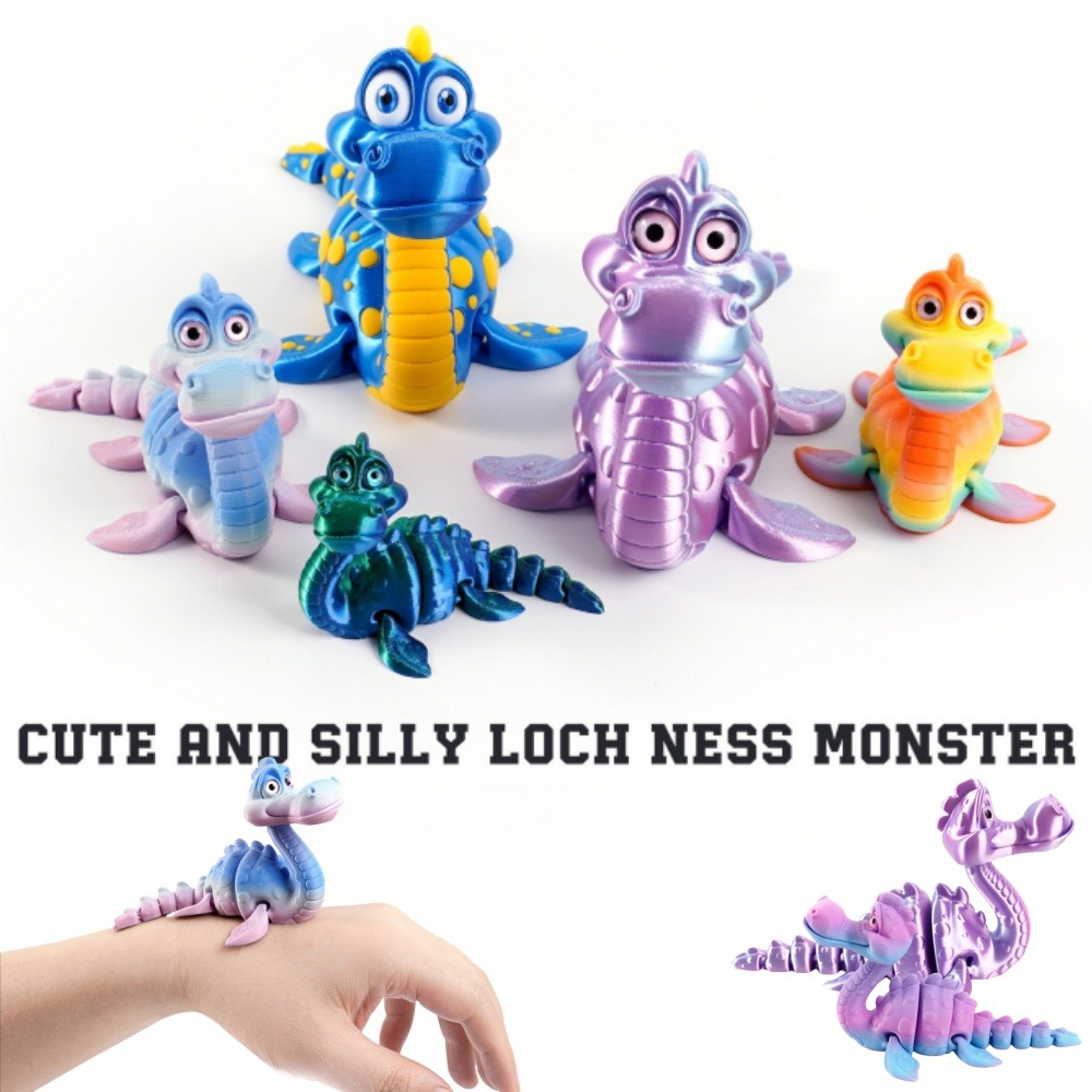 3D Printed Loch Ness Figures T - 3D Printing Construction ulasan dan harga