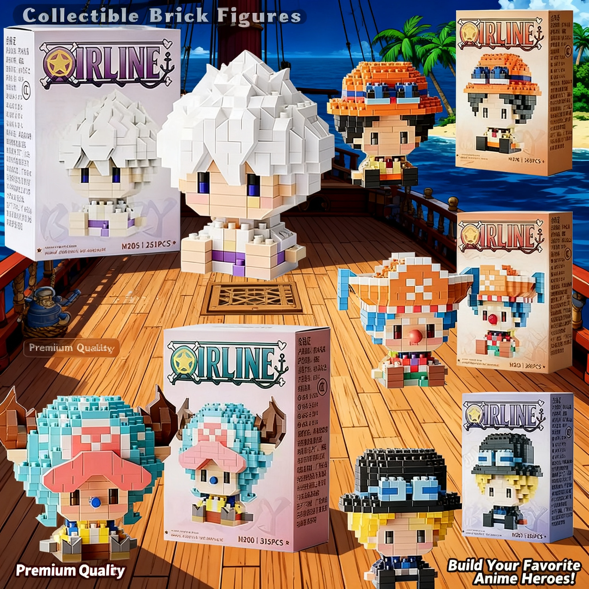 One Piece Anime Sun God Nika L - 3D Printing Toys ulasan dan harga