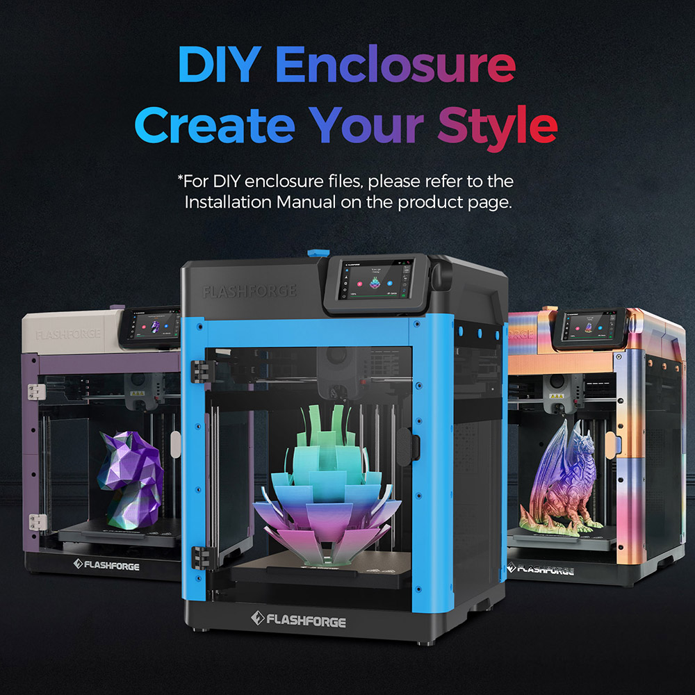 FLASHFORGE Enclosure Panel Kit - 3D Printing Housing ulasan dan harga