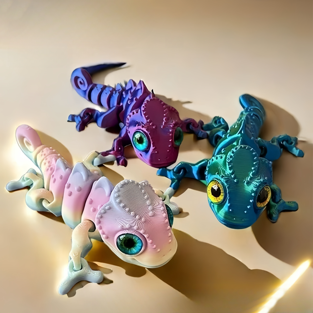 3D Printing Chameleon Figures  - 3D Printing Construction ulasan dan harga