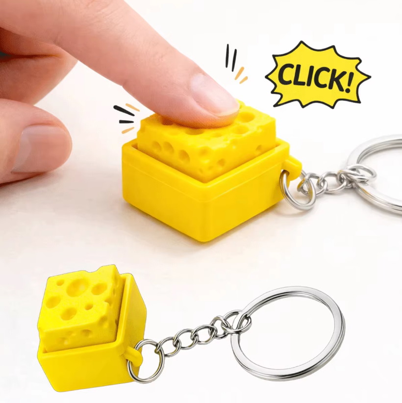 3D Printed Mini Cheese Keyboar - 3D Printing Toys ulasan dan harga