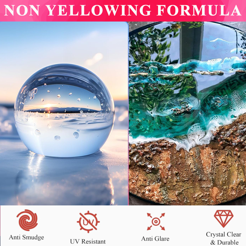 1:1 Crystal Clear Epoxy Resin  - Resin Curing Station ulasan dan harga