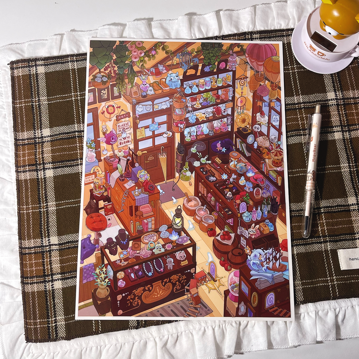Yokai Shop Diorama 3D Diy Mini - 3D Printing Construction ulasan dan harga
