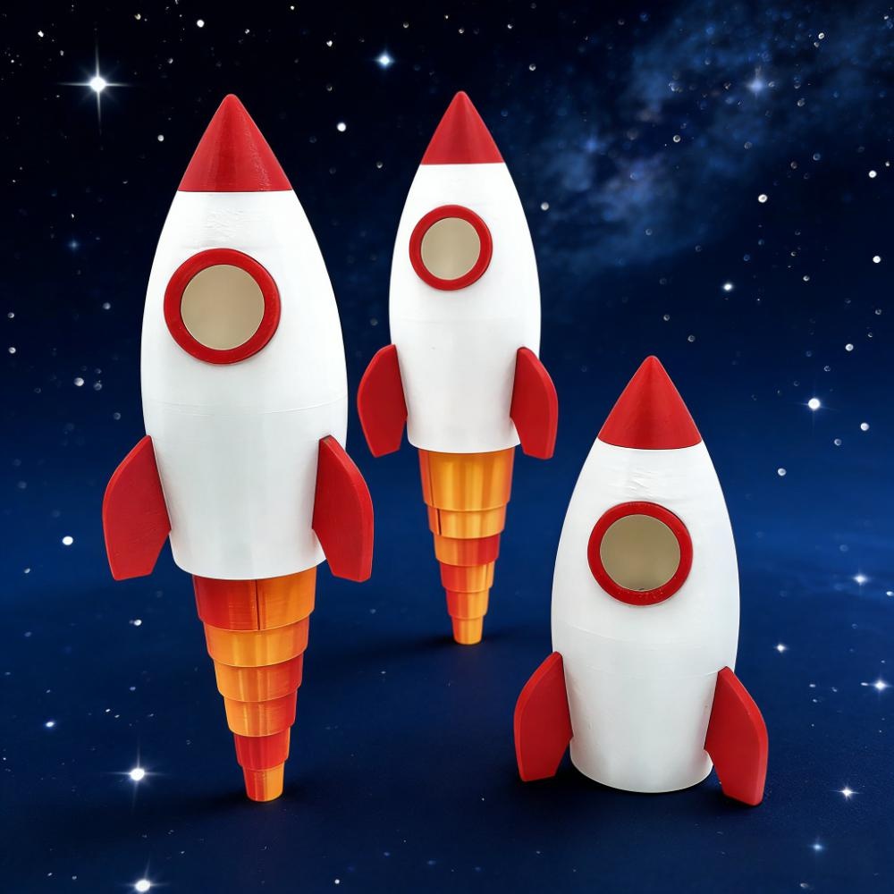 3D printed rocket ornament, cr - 3D Printing Construction ulasan dan harga