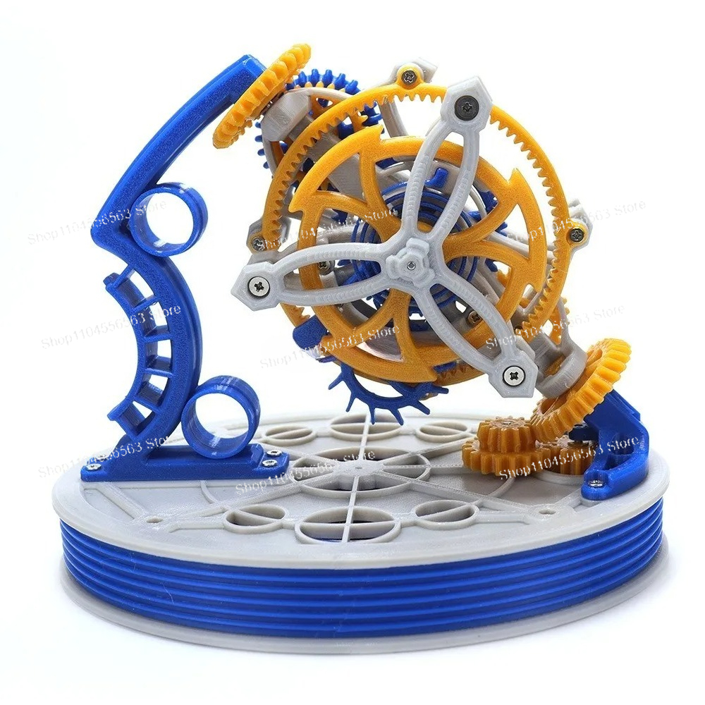 Dual axis tourbillon model pow - 3D Printing Model ulasan dan harga