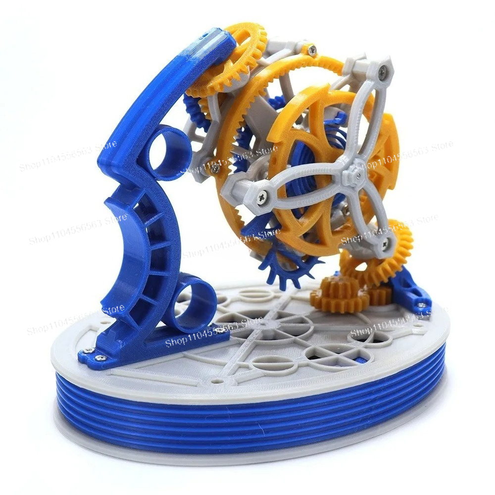 Dual axis tourbillon model pow - 3D Printing Model ulasan dan harga