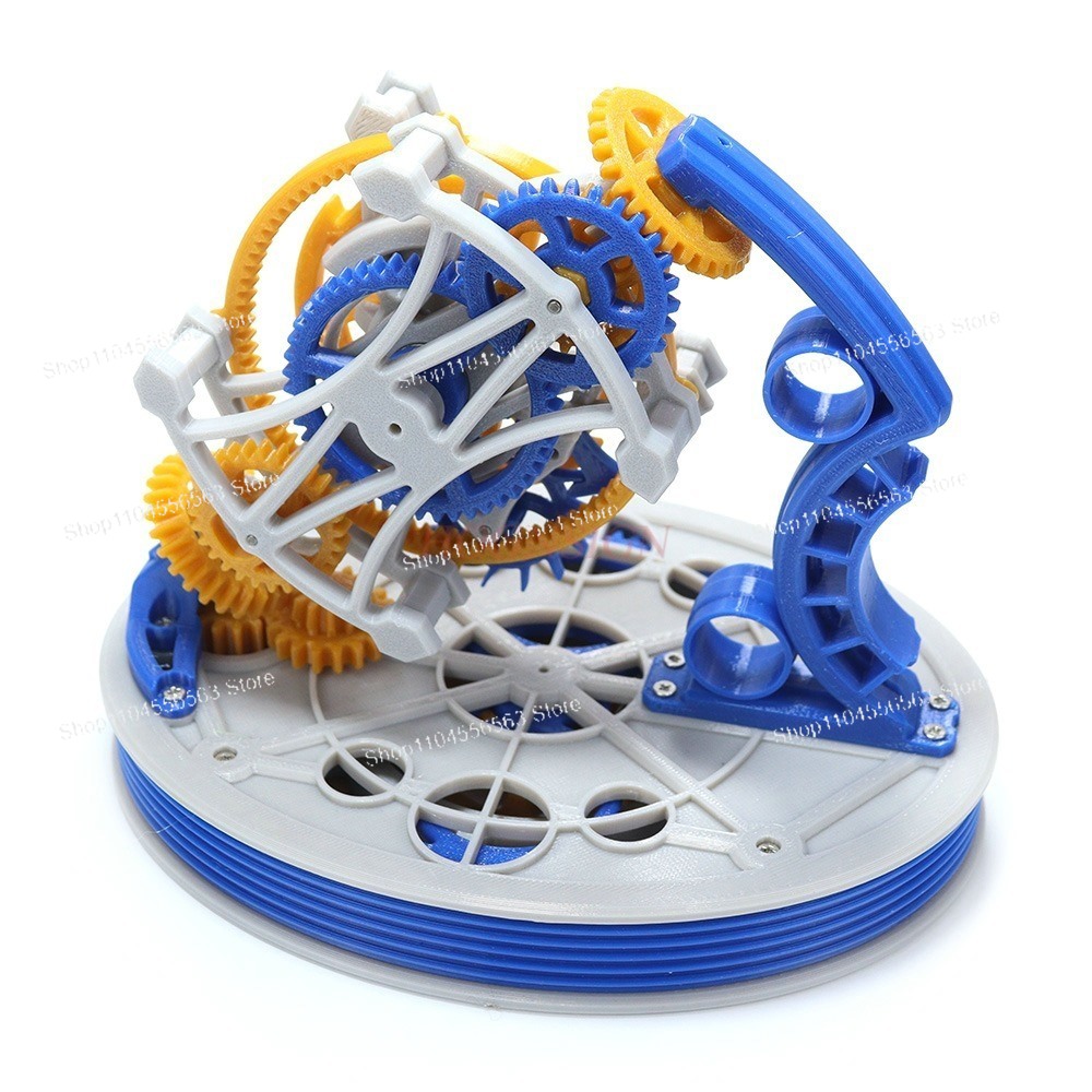 Dual axis tourbillon model pow - 3D Printing Model ulasan dan harga