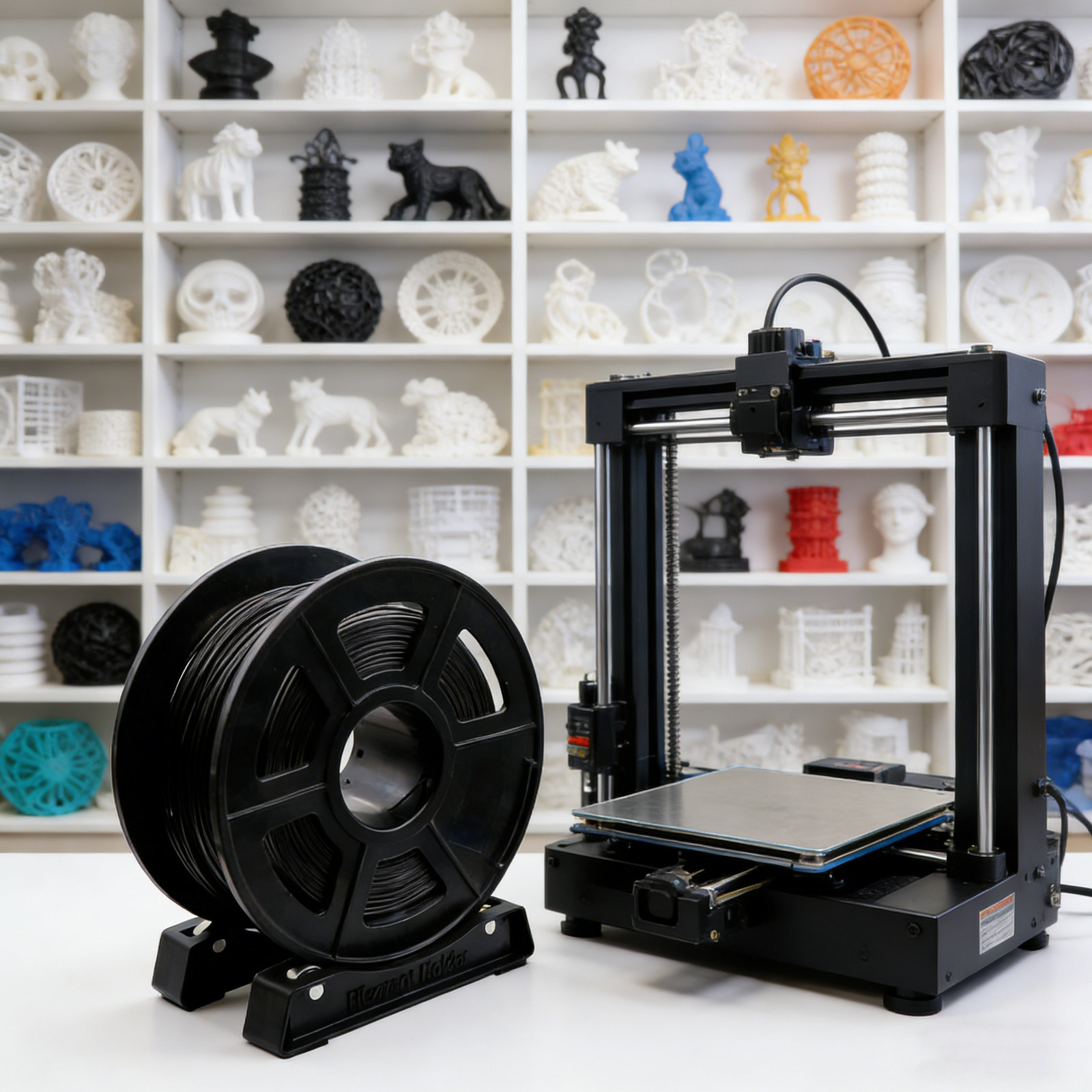 1Pair 3D Printer Filament Spoo - 3D Printing Nylon Filament ulasan dan harga