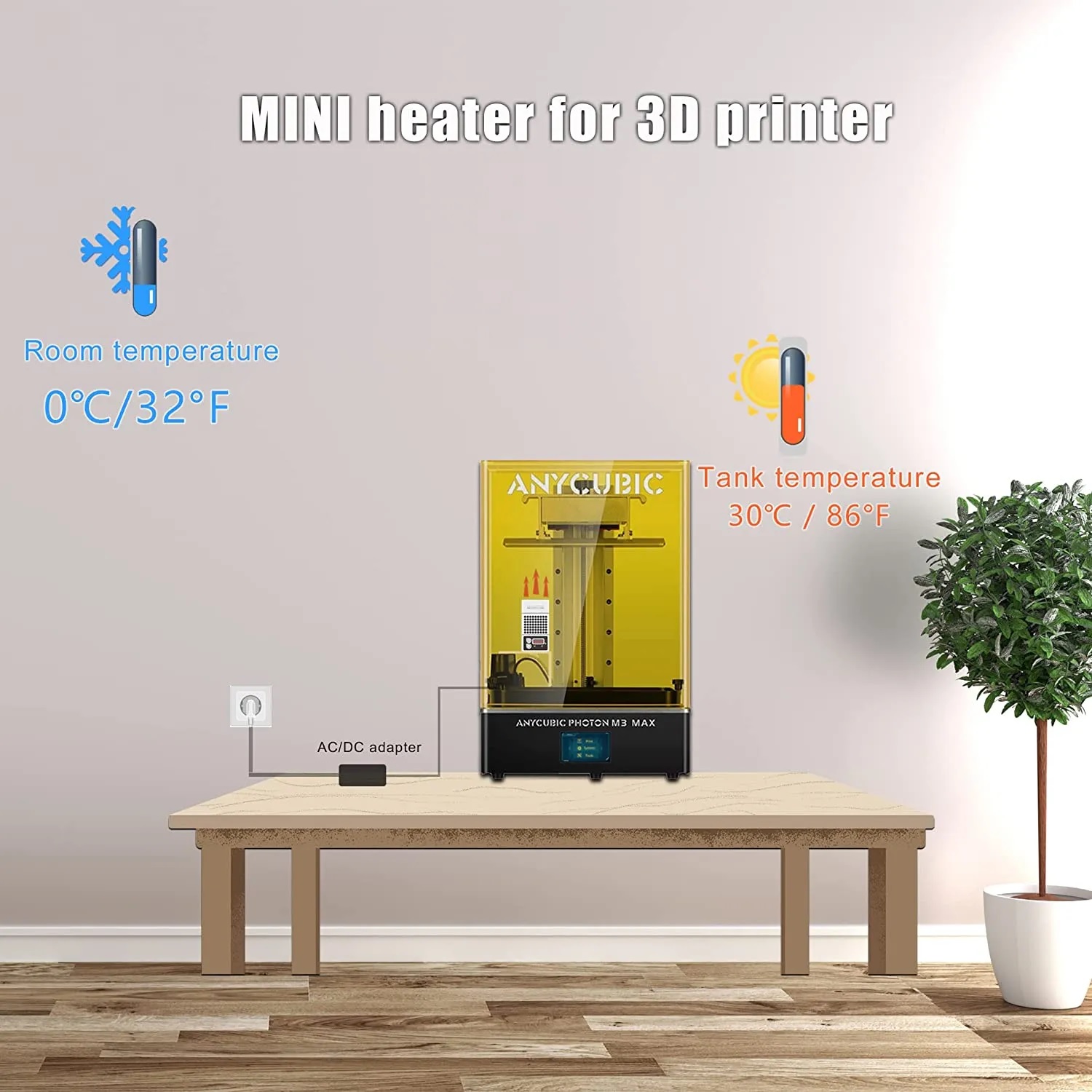 Mini Heater for ELEGOO Saturn  - 3D Printing Housing ulasan dan harga