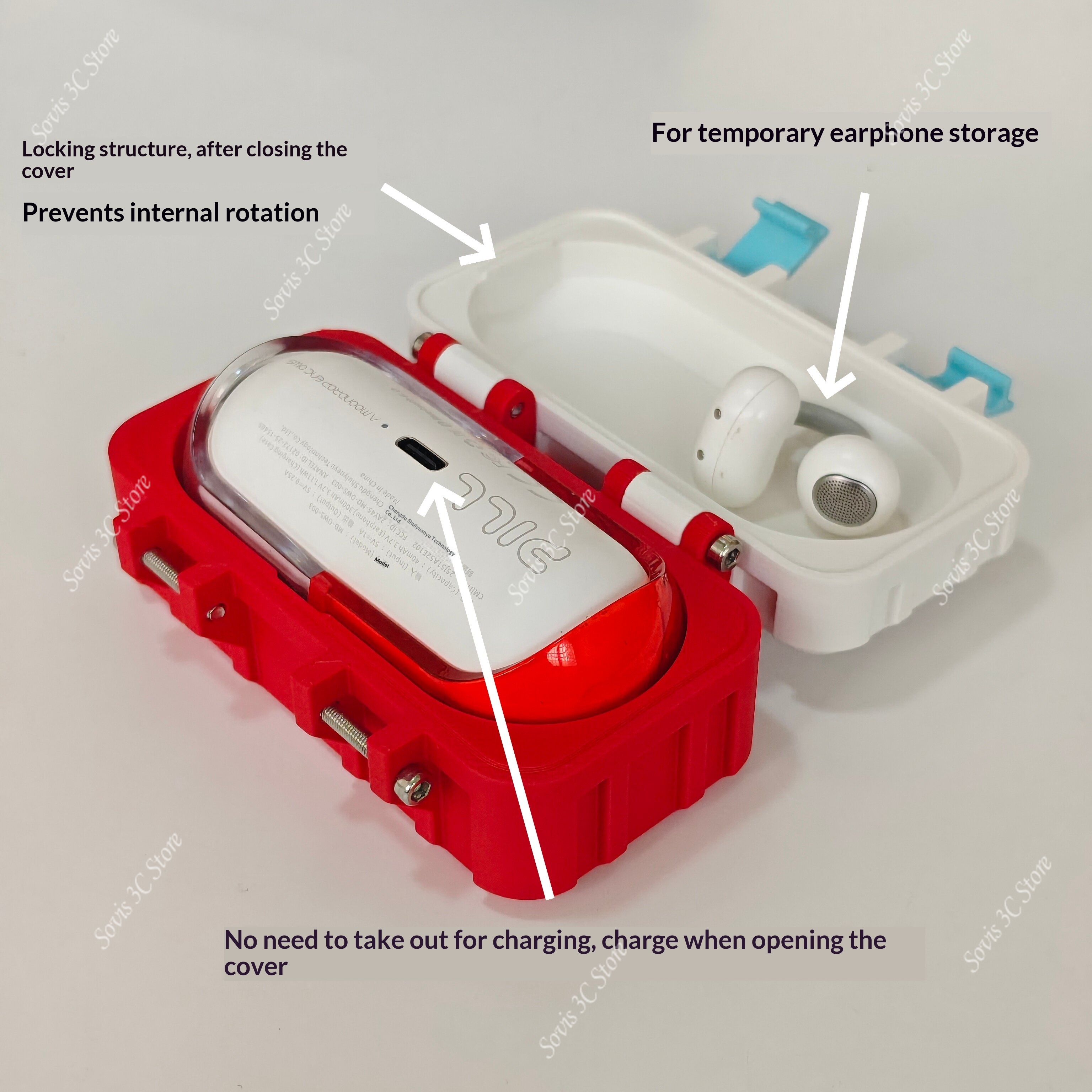 Custom 3D Printing Earphone Ca - 3D Printing Housing ulasan dan harga
