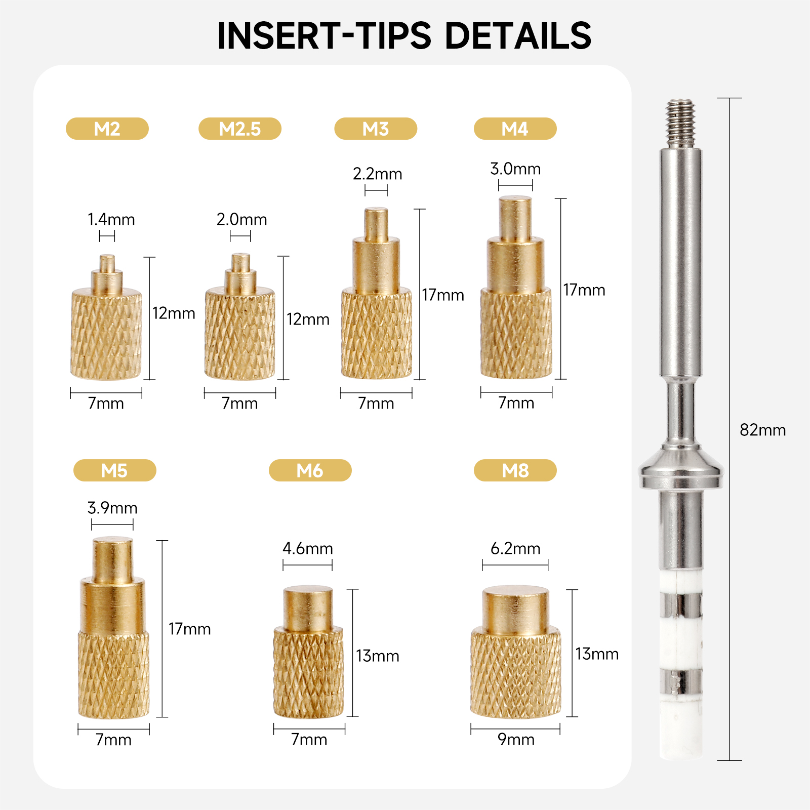 ST Soldering Tips Heat Set Ins - 3D Printing Pen ulasan dan harga