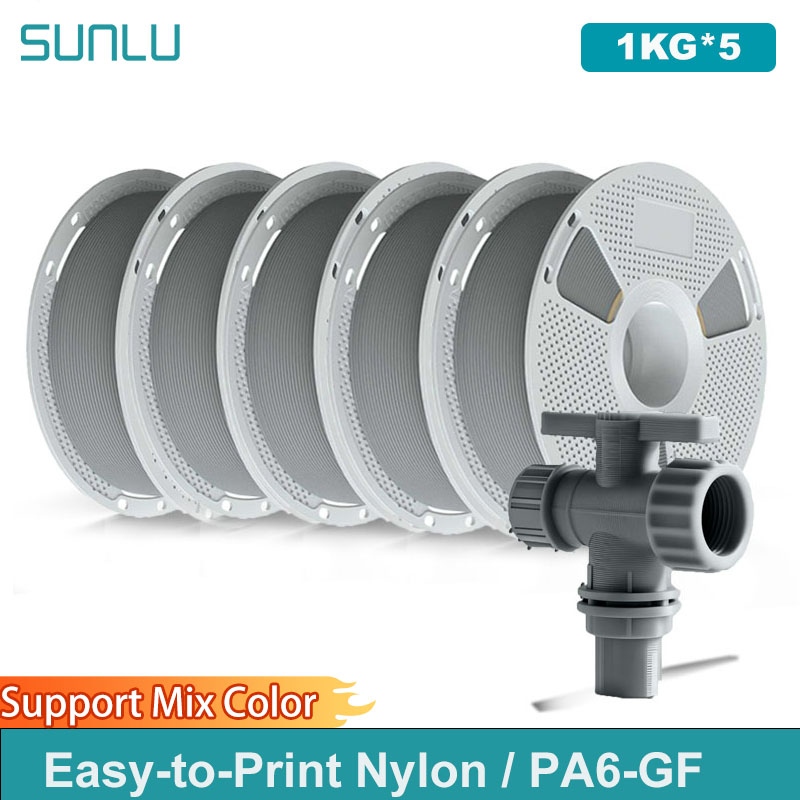 SUNLU 5KG Easy-to-Print Nylon  - 3D Printing Nylon Filament ulasan dan harga