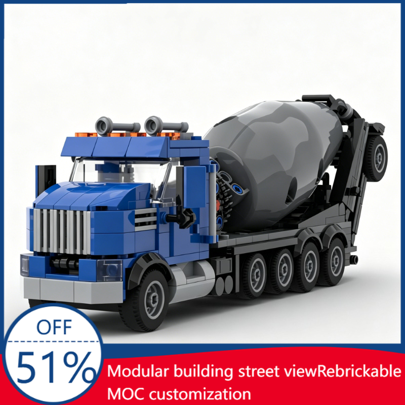 413PCS Cement Mixer Constructi - 3D Printing Lego ulasan dan harga