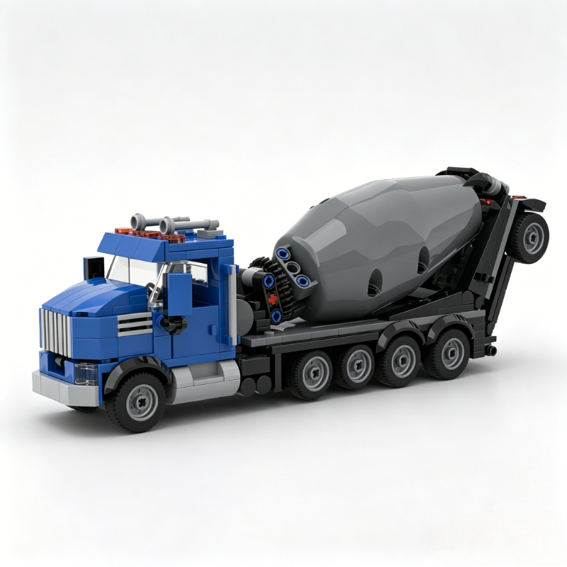 413PCS Cement Mixer Constructi - 3D Printing Lego ulasan dan harga