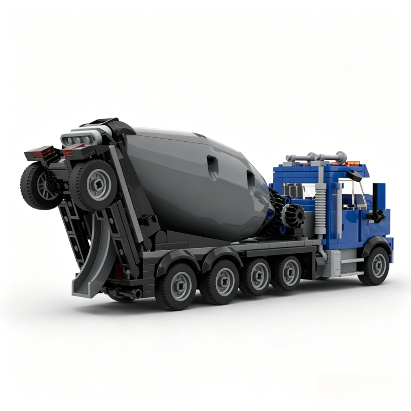 413PCS Cement Mixer Constructi - 3D Printing Lego ulasan dan harga