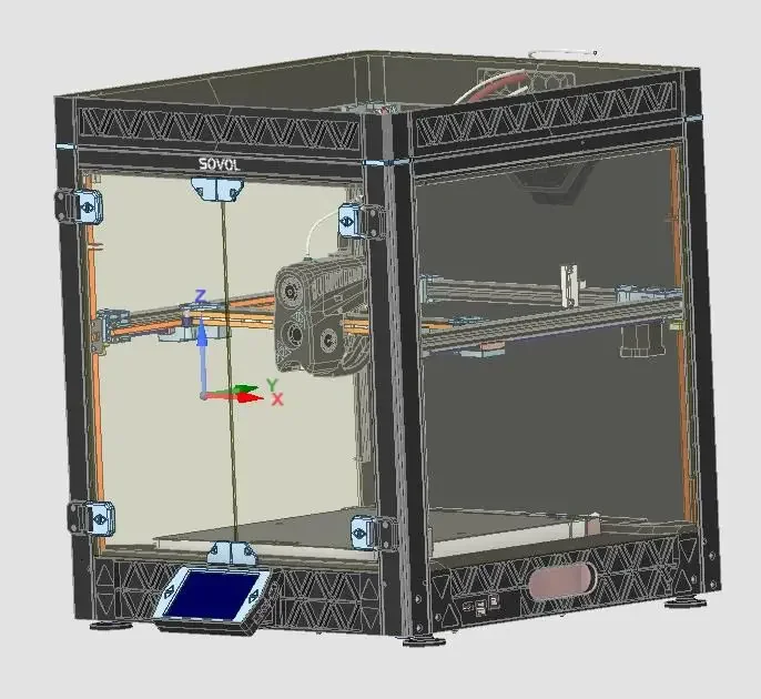Sovol SV08 Full  PC Enclosure  - 3D Printing Housing ulasan dan harga