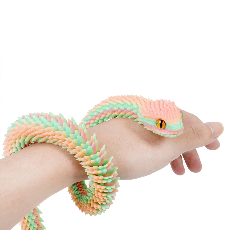 3D Printed Snake Movable Joint - 3D Printing Model ulasan dan harga