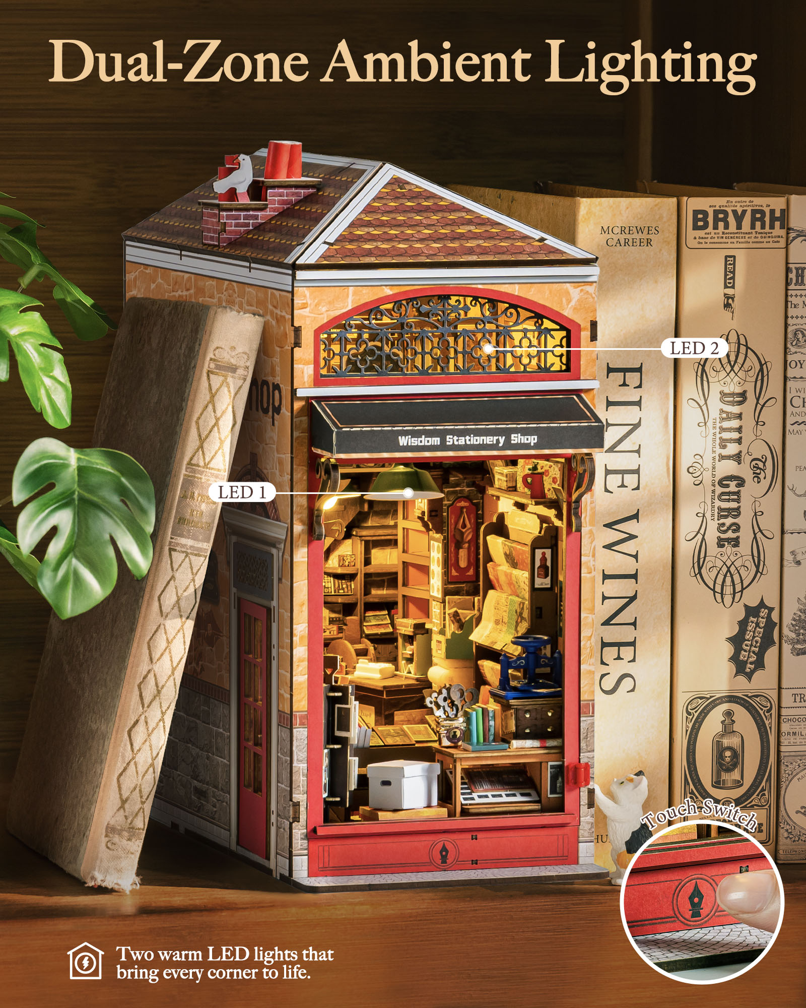 Rolife Wisdom Stationery Shop  - 3D Printing Lego ulasan dan harga