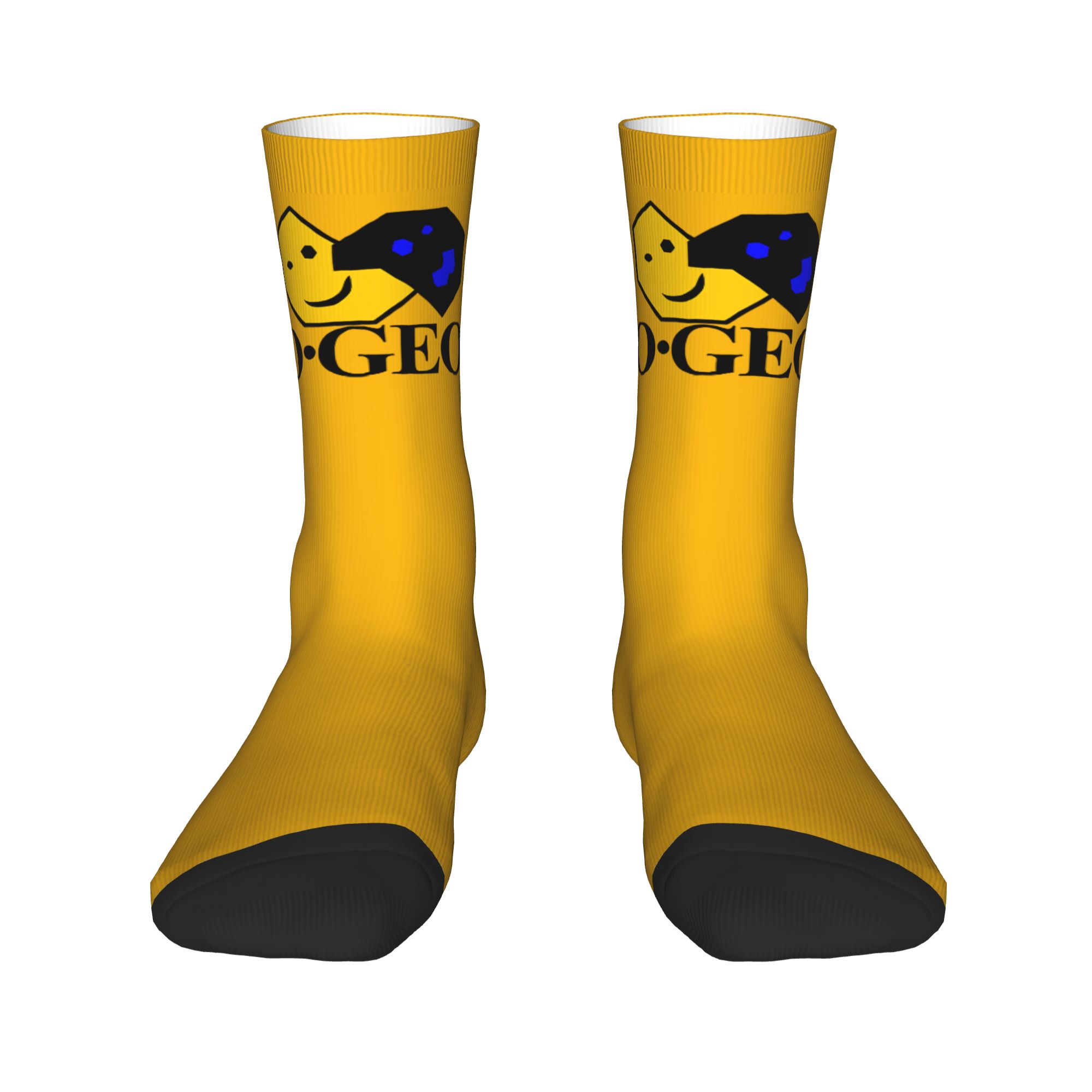 Custom Cool Neo Geo Logo Socks - 3D Printing Youtube ulasan dan harga