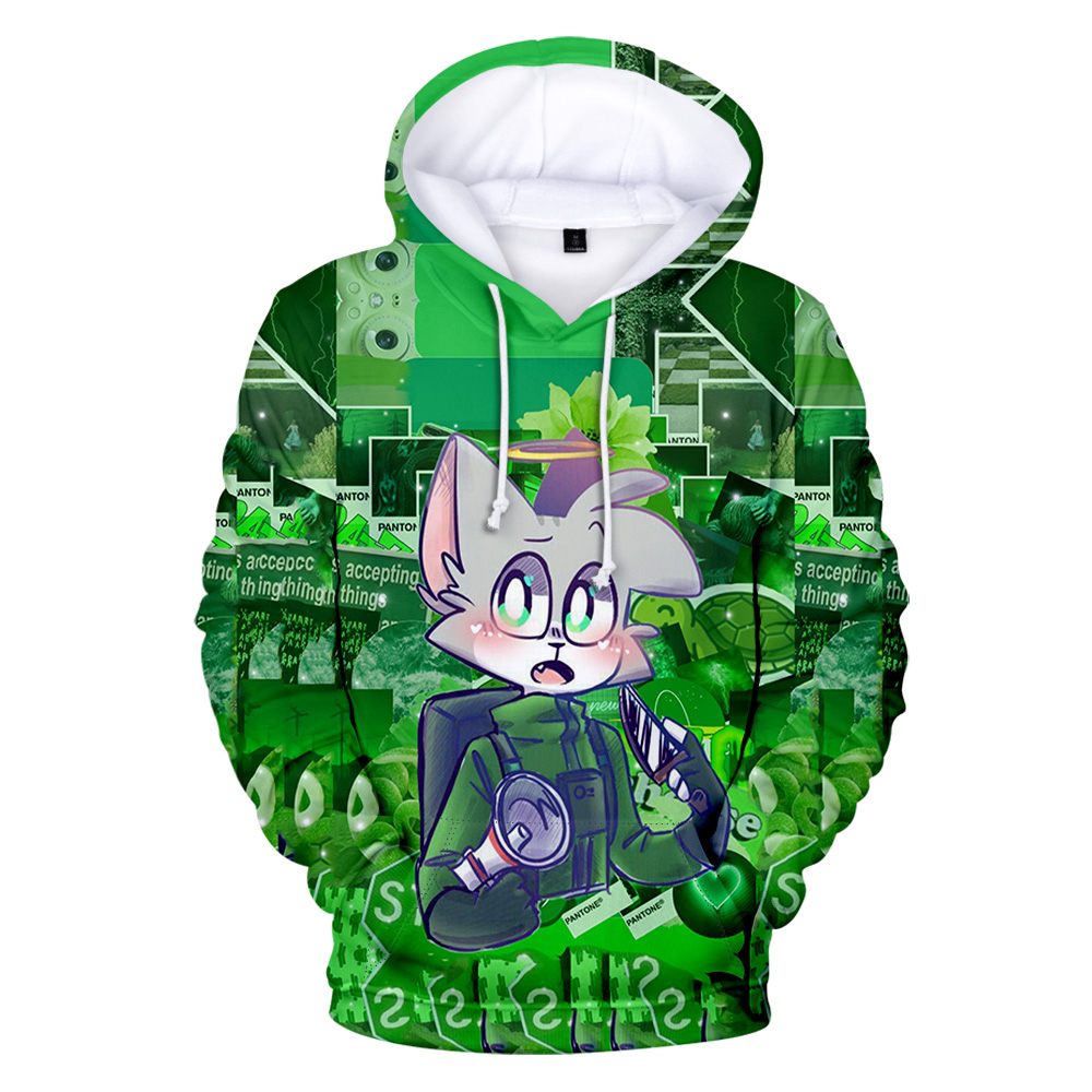 2026 Acenix Hoodie Unisex Long - 3D Printing Youtubers ulasan dan harga