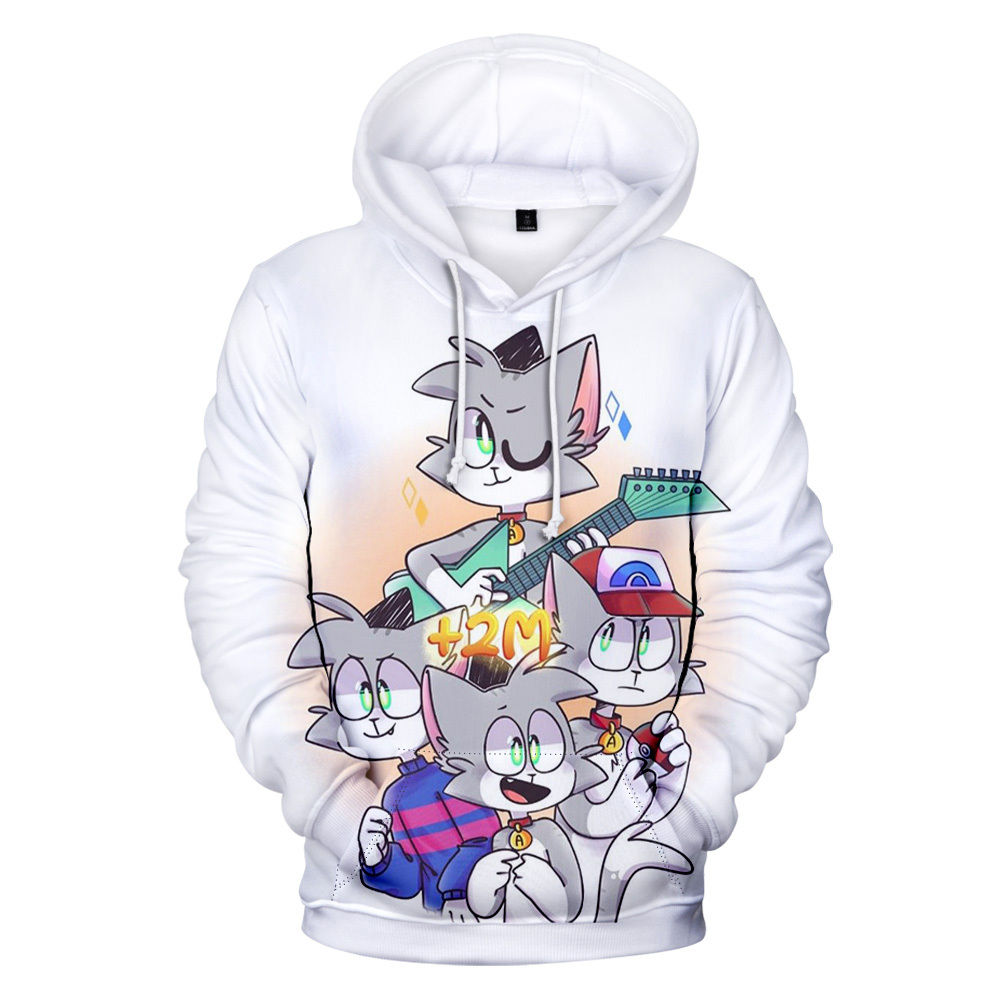 2026 Acenix Hoodie Unisex Long - 3D Printing Youtubers ulasan dan harga