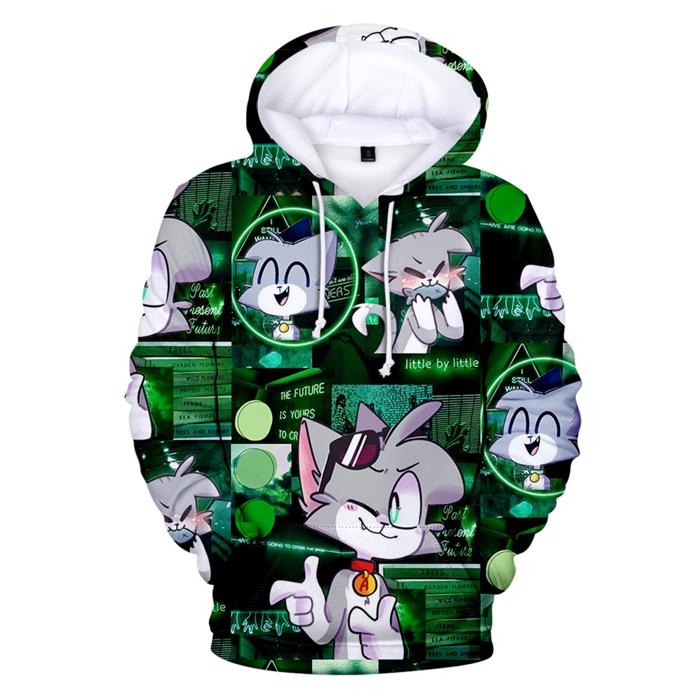 2026 Acenix Hoodie Unisex Long - 3D Printing Youtubers ulasan dan harga