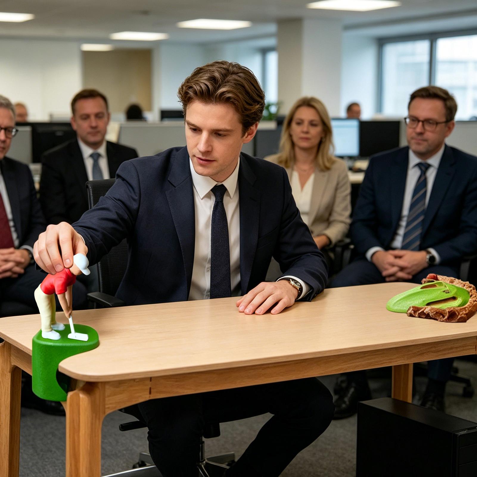Pocket Golf Table Game Mini 3D - 3D Printing Office Setup ulasan dan harga