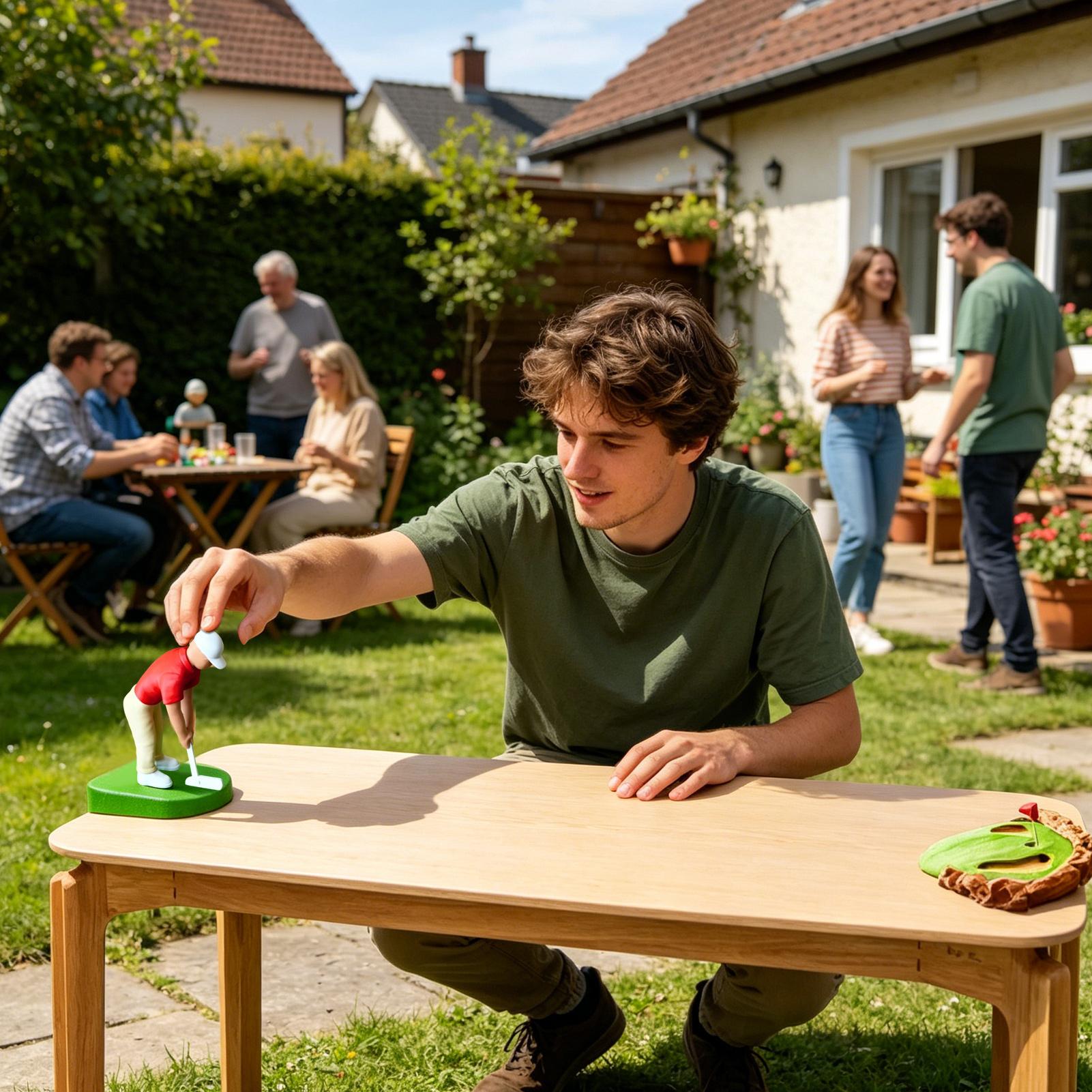 Pocket Golf Table Game Mini 3D - 3D Printing Office Setup ulasan dan harga