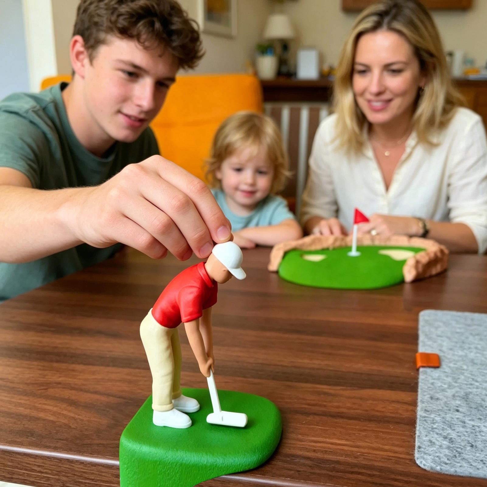 Pocket Golf Table Game Mini 3D - 3D Printing Office Setup ulasan dan harga